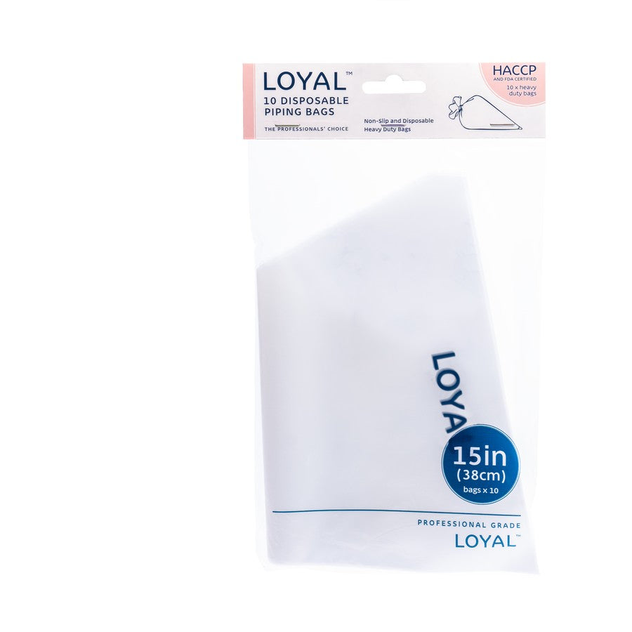 LOYAL Disposable Tipless Bags 15" (10pc) – Premium Cake Decorating Supplies Sri Lanka