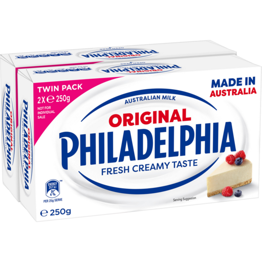 Philadelphia Original Cream Cheese – 250g Block