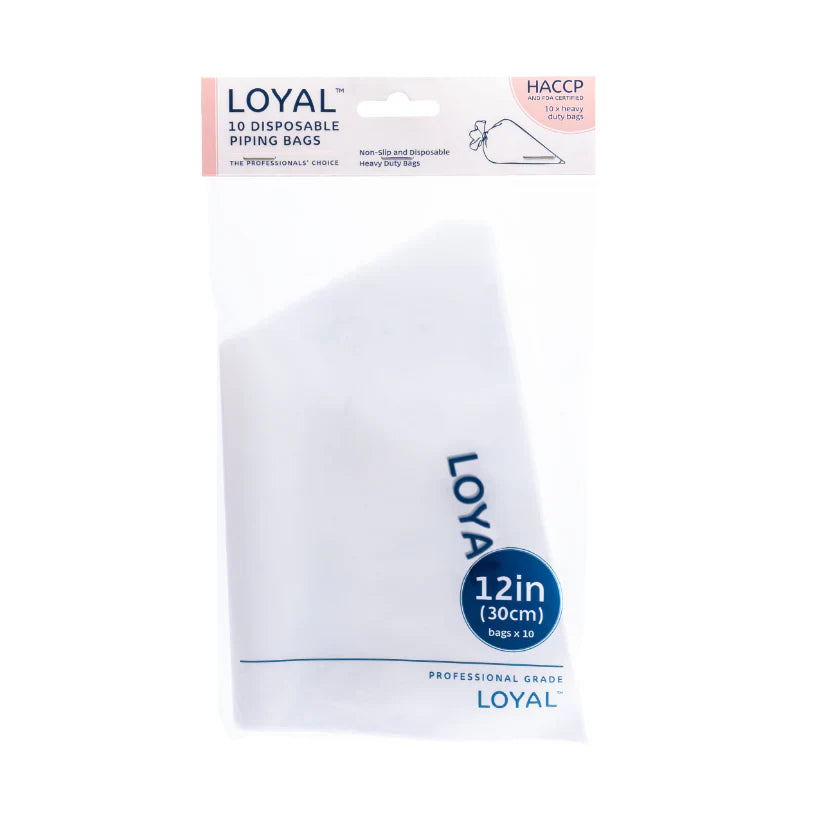 LOYAL Disposable Tipless Bags 12" (10pc) | Premium Cake Decorating Supplies Sri Lanka